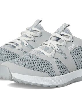 OluKai Light Grey Mesh Running Shoes with White Accents